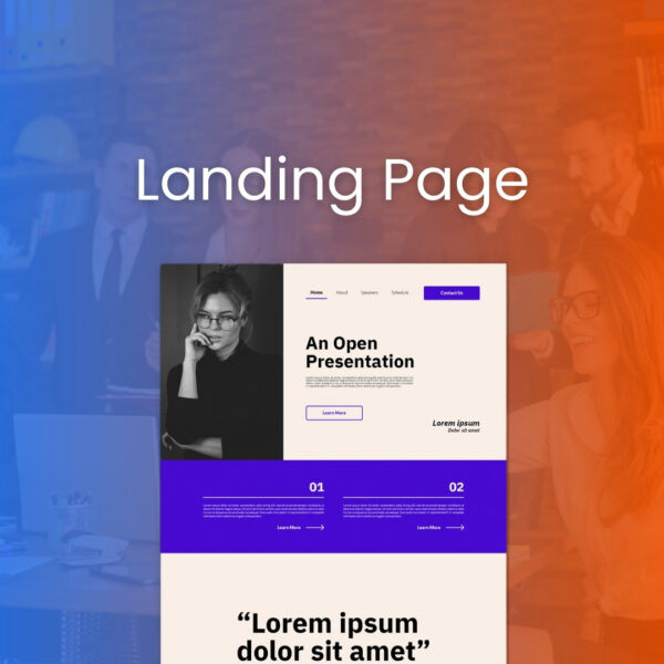 Landing Page